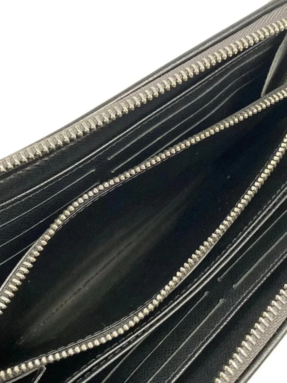 LOUIS VUITTON Zippy Wallet Gray Monogram Jacquard Denim RFID : confirmed